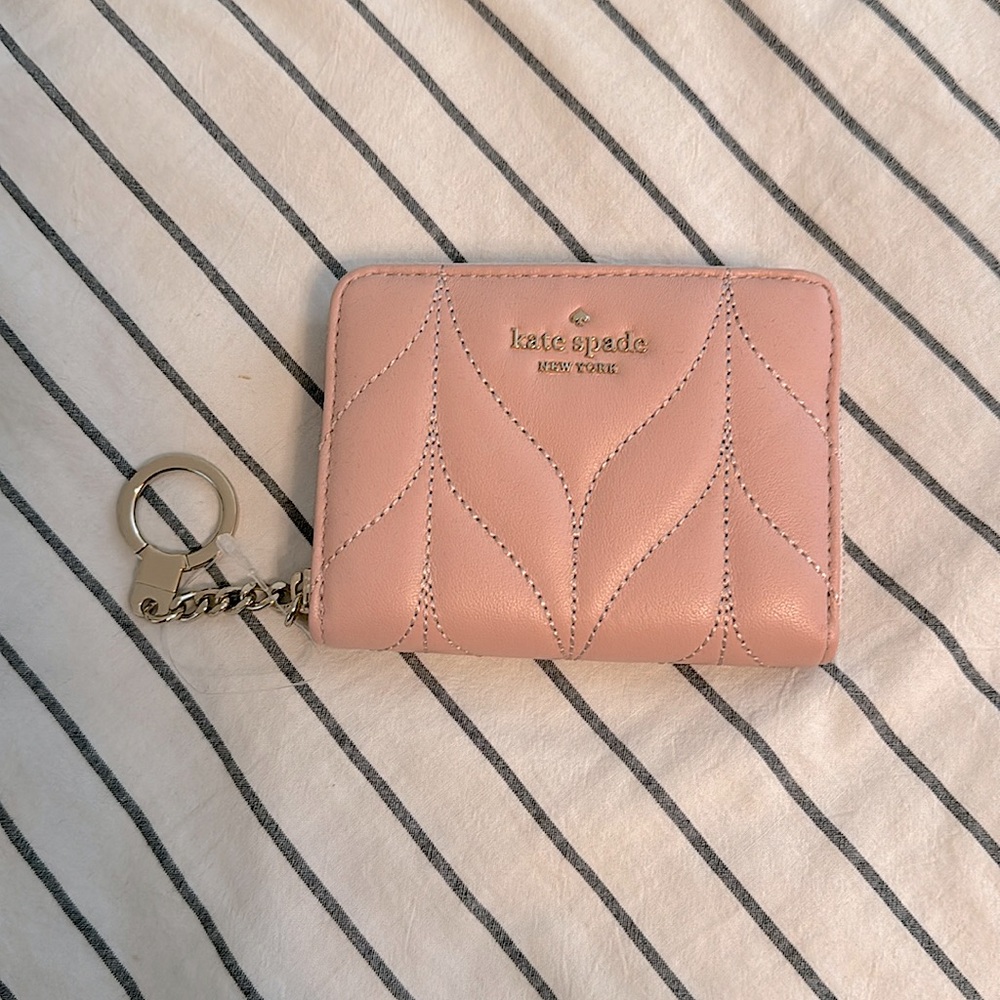 Blush Kate Spade small wallet